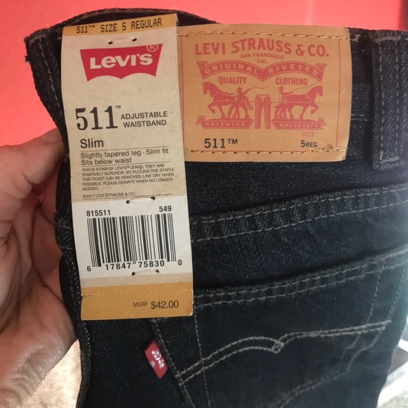 *******SOLD*********Brand New 511 Levi’s - Picture 2 of 5